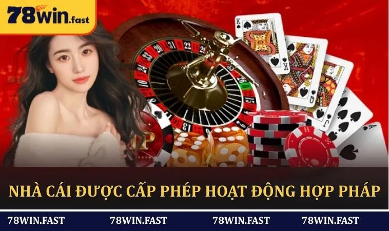 Nhà cái vẫn luôn được cấp phép hoạt động hợp pháp