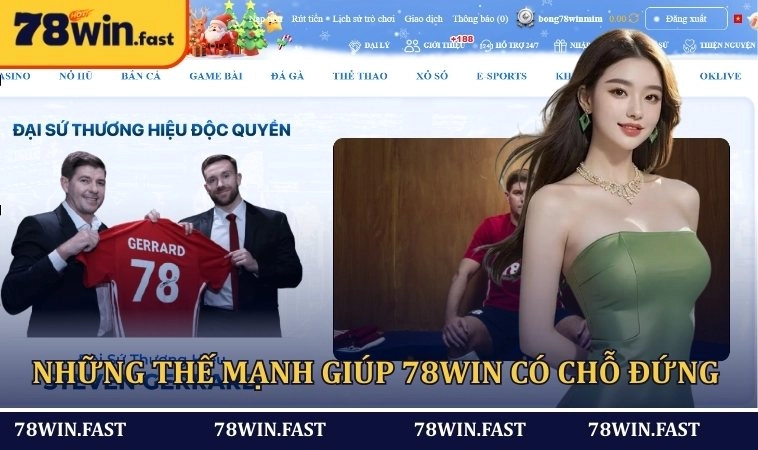 Loạt ưu điểm giúp 78WIN điểm trong mắt người chơi